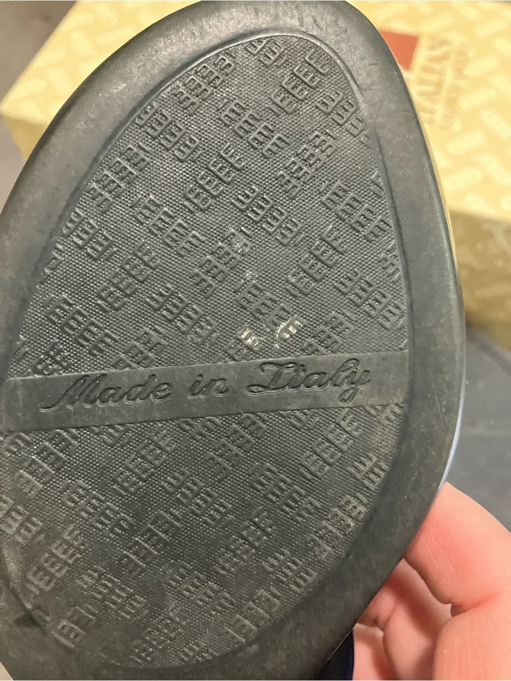 Italian Shoemakers navy leather